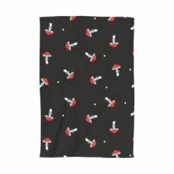 Полотенце с принтом Мухоморы - PrintSalon