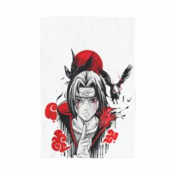 Полотенце с принтом Naruto Itachi Uchiha Art - PrintSalon
