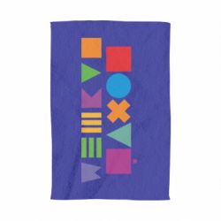 Полотенце с принтом Нецензурные фигуры - PrintSalon