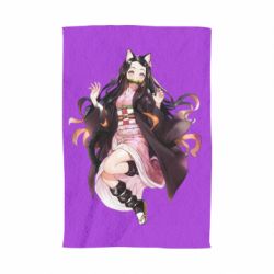 Рушник з принтом Nezuko cat - PrintSalon