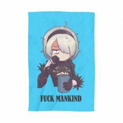 Рушник з принтом Nier. Fuck Mankind - PrintSalon