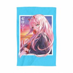 Полотенце с принтом Ноль Два - PrintSalon