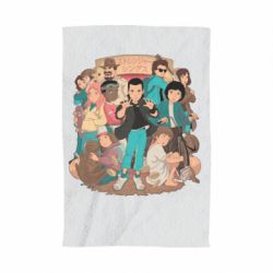 Полотенце с принтом Очень странные дела арт - PrintSalon