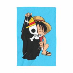 Полотенце с принтом One piece chibi Luffy - PrintSalon