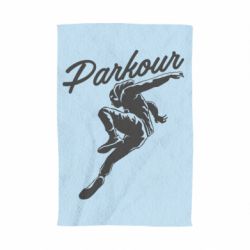 Рушник з принтом Parkour and jump - PrintSalon