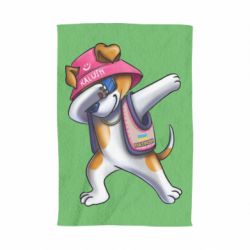Полотенце с принтом Пес Патрон фанат Калуша - PrintSalon