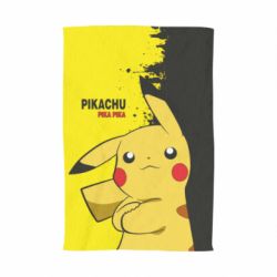 Полотенце с принтом Pikachu Pika Pika - PrintSalon