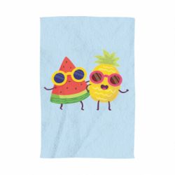 Полотенце с принтом Pineapple with watermelon - PrintSalon