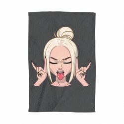 Полотенце с принтом Punk Girl - PrintSalon
