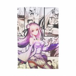 Полотенце с принтом Re:Zerо Emilia