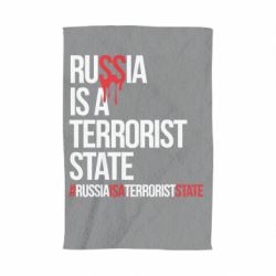 Полотенце с принтом Russia is a terrorist - PrintSalon