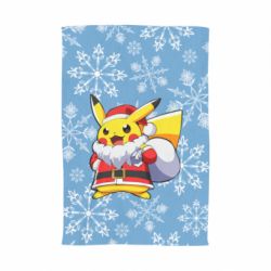 Рушник з принтом Santa Claus Pikachu - PrintSalon