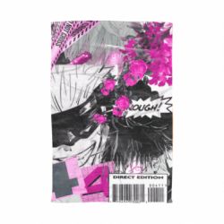 Полотенце с принтом Satoru gojo collage - PrintSalon