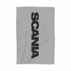 Полотенце с принтом Scania truck - PrintSalon