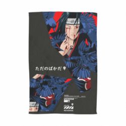 Рушник з принтом shattered Itachi art - PrintSalon