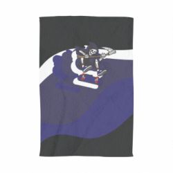 Рушник з принтом Skater death - PrintSalon