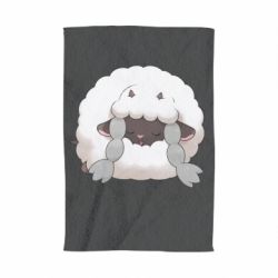 Полотенце с принтом Sleeping Wooloo - PrintSalon