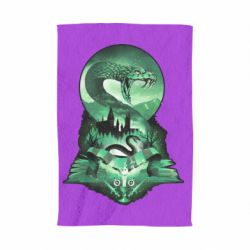 Рушник з принтом Slytherin collage - PrintSalon