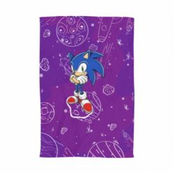 Рушник з принтом Sonic and space - PrintSalon