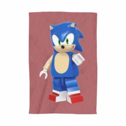 Полотенце с принтом Sonic Lego - PrintSalon