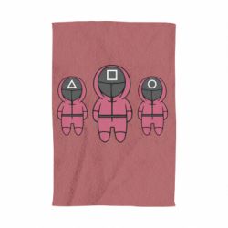 Рушник з принтом Солдати гра в Кальмара - PrintSalon