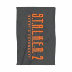 Полотенце с принтом Stalker 2 Heart Of Chernobyl Logo - PrintSalon