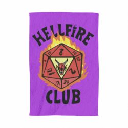 Полотенце с принтом Stranger Things: Hellfire club - PrintSalon