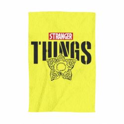 Полотенце с принтом Stranger Things. - PrintSalon