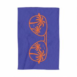 Полотенце с принтом Sunglasses And Palm Trees - PrintSalon