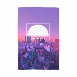 Рушник з принтом Sunset city - PrintSalon
