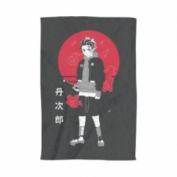 Рушник з принтом Tanjiro Kamado Art - PrintSalon