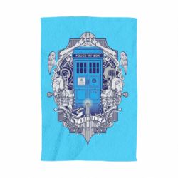 Рушник з принтом Tardis - PrintSalon