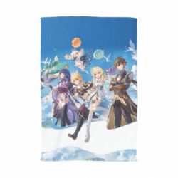 Полотенце с принтом Teyvat Genshin Impact - PrintSalon