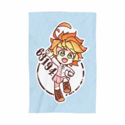 Полотенце с принтом The promised Neverland Emma - PrintSalon