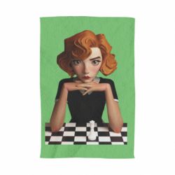 Полотенце с принтом The Queen's Gambit art - PrintSalon