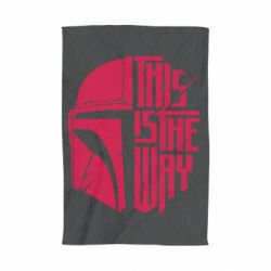 Рушник з принтом This Is The Way - PrintSalon