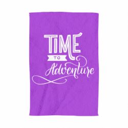 Полотенце с принтом Time to adventure - PrintSalon