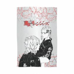 Рушник з принтом Tokyo Revengers Mikey And Draken - PrintSalon