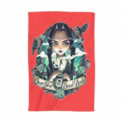 Полотенце с принтом Уэнздей арт - PrintSalon