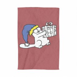 Полотенце с принтом Украинский кот саймона с подарком - PrintSalon