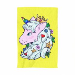 Полотенце с принтом Unicorn Princess - PrintSalon