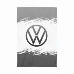 Рушник з принтом Volkswagen logo and grunge - PrintSalon