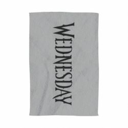 Рушник з принтом Wednesday logo - PrintSalon