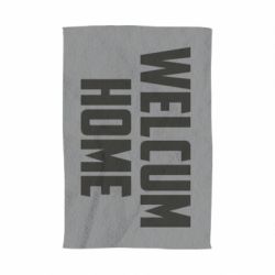Полотенце с принтом Welcum Home - PrintSalon