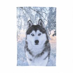 Рушник з принтом Winter Husky - PrintSalon