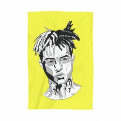 Полотенце с принтом XXXTentacion Monochrome Art - PrintSalon
