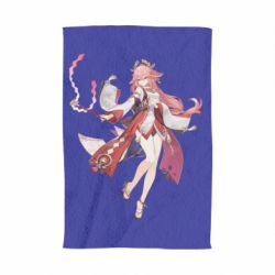 Рушник з принтом Яэ Мико арт - PrintSalon