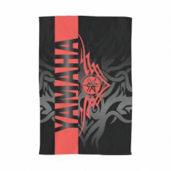Полотенце с принтом Yamaha Red And Black - PrintSalon