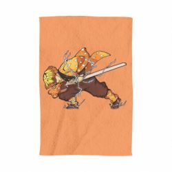 Полотенце с принтом Zenitsu Demon Slayer - PrintSalon