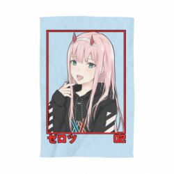 Полотенце с принтом Zero Two Modern Style - PrintSalon